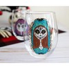 Silver Buffalo Disney The Nightmare Before Christmas Jack and Sally Stemless Glass Set - 3 of 4