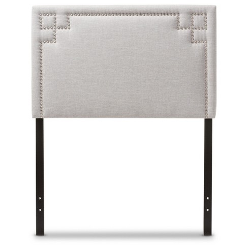 Twin Geneva Modern And Contemporary Fabric Upholstered Headboard