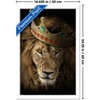 Trends International Reinders: Animals - Lion Boss Crown Framed Wall Poster Prints - 3 of 4