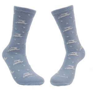Reindeer Socks (Women's Sizes, Adult Medium) from the Sock Panda - Great for Christmas Time - 1 of 4