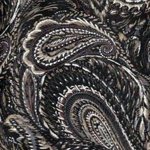 black paisley