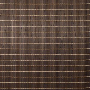 Versailles Bamboo Wood Blackout Energy Efficient Privacy Curtain Panel for Windows 38" x 68" Walnut - 1 of 1