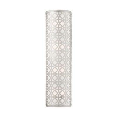 Livex Lighting Calinda 4 - Light Wall Light in  Brushed Nickel