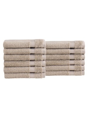 Classic Turkish Towels Villa Collection Bath Towel 4 Piece Set - Taupe :  Target