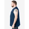 Boulder Creek by KingSize Men's Big & Tall Heavyweight Pocket Muscle Tee - 4 of 4