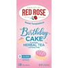 Red Rose Sweet Temptations Dessert Tea Birthday Cake, Zero Carbs, Zero Sugar Bursting with Flavor Herbal Tea, 18 Count Herbal Tea - 3 of 3