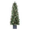 Haute Decor 5' Prelit Classic Potted Christmas Tree - 2 of 4