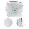 Unique Bargains Letter E Pattern Makeup Bag 1 Pc - 4 of 4