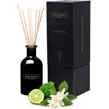 Benevolence LA Aromatherapy Scented Oil Reed Diffuser Set