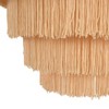 Storied Home Boho 5-Tier Metal Chandelier with Fringe Cream and Gold - 4 of 4