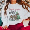 Simply Sage Market Women's Graphic Sweatshirt Saddle Your Jingle Horse - 2 of 4