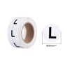 Unique Bargains Paper Self-Adhesive Round Clothing Size Sticker Label 1 Roll 500 Pcs - 2 of 3