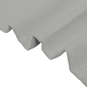 Unique Bargains Blackout Curtains Short Window Curtains Thermal Curtain 51.97"L x 18.11"W Gray - 1 of 4