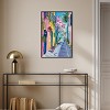 Art Remedy The Colorful Streets Colorful Coastal Wall Art Framed - 2 of 4