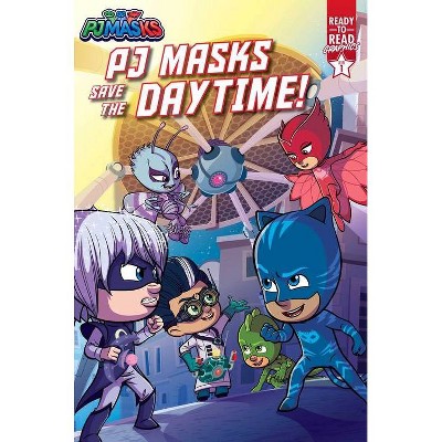 PJ Masks Save The Daytime! - by Patty Michaels (Board Book)