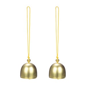 Unique Bargains Copper Durable Multipurpose Small Decorative Bells - 1 of 4