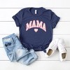 Simply Sage Market Women's Mama Curved Floral Short Sleeve Graphic Tee - 3 of 3