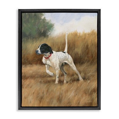 Stupell Industries Pointer Dog in Field, 25" x 31"