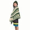 22"x51" NBA Milwaukee Bucks Liner Youth Hooded Beach Towel - 2 of 3