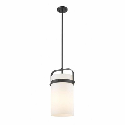 Pilaster - 1 Light Stem Hung Pendant In Industrial Style-17.13 Inches Tall and 9.38 Inches Wide