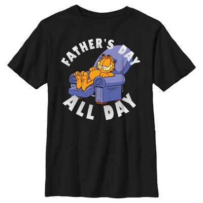 Boy's Garfield Father's Day All Day T-Shirt