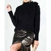 Women's Mock Neck Long Sleeve Sweater - Vine & Love - 2 of 3