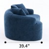 TiramisuBest LY-025S-BG COMPRESSION SOFA: Double-seat beige sofa, Wood Grain Chenille fabric, full sponge compression sofa,double-seat compression - 4 of 4