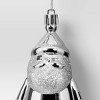 Christmas Silver Santa Ornament - Wondershop™ - 3 of 3
