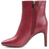 Journee Collection Womens Sarla Inside Zip Block Heel Booties - 2 of 4