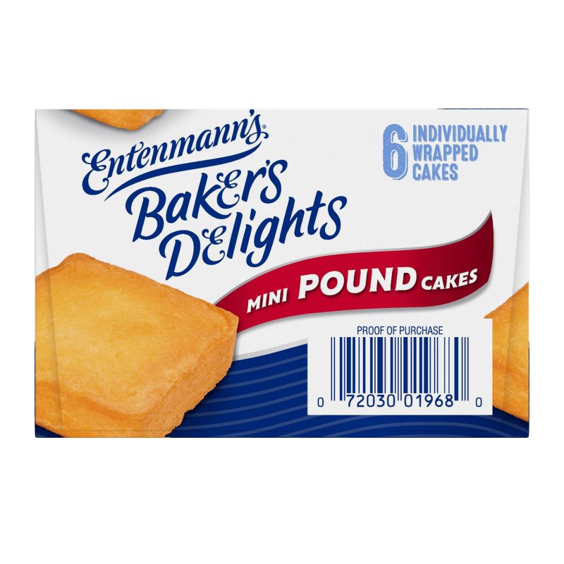 Entenmann&#39;s Mini Butter Pound Cake - 9.25oz, 4 of 22