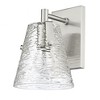 Analia Modern Wall Sconce - Dimmable Steel Fixture for Contemporary Bath Spaces - 2 of 4