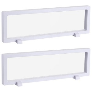 Unique Bargains Square TPU Film 3D Display Jewelry Box 2 Pcs - 1 of 4