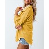 Clearlove Womens Waffle Knit Long Sleeve Button Down Shirts Casual Lightweight Shacket Dressy Blouses Tops - 4 of 4