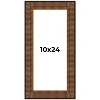 PosterPalooza | Panoramic Museum Black Picture Frame - UV Acrylic, Foam Board Backing, Hanging Hardware - 2 of 4