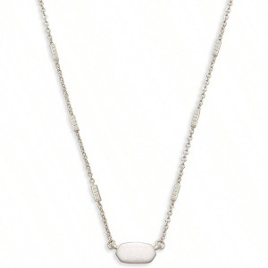 Fern Pendant Necklace for WomenThis necklace measures 0.22"L x 0.43"W pendant, 15" chain with 2" extender. - 1 of 4