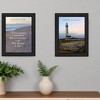 HomeRoots Set Of Two Character 1 Black Framed Print Wall Art - 2 of 2