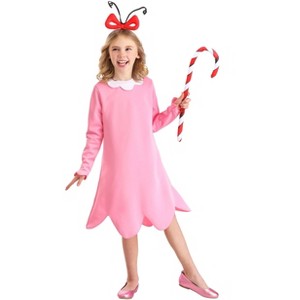 HalloweenCostumes.com Whimsical Cindy Lou Who Costume: Dr. Seuss Magic for Kids | Great for Halloween & Playtime - 1 of 4
