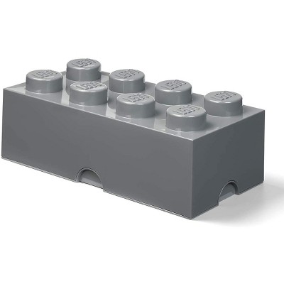 Room Copenhagen LEGO Storage Brick 8 | Dark Stone Grey