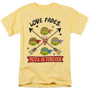 Men's Teenage Mutant Ninja Turtles Pizza Is Forever T-Shirt - 1 of 4