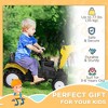 Kids Ride On Excavator, Pedal Digger, Construction Truck with Horn for Kids and Toddlers 3+ - 4 of 4