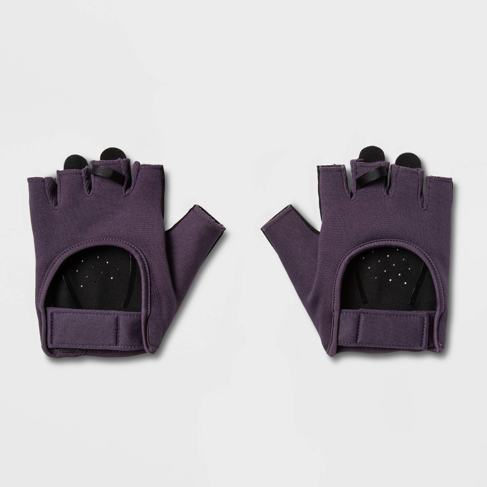 Photos - American Football and Rugby Women's Strength Training Gloves Purple S - All In Motion™