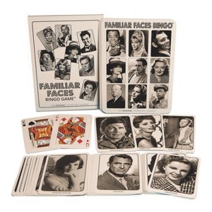 S&S Worldwide Familiar Faces Bingo Game - 1 of 1