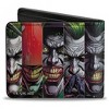 Adult The Joker 10-Comic Book Cover Blocks Bi-fold Wallet - 2 of 3