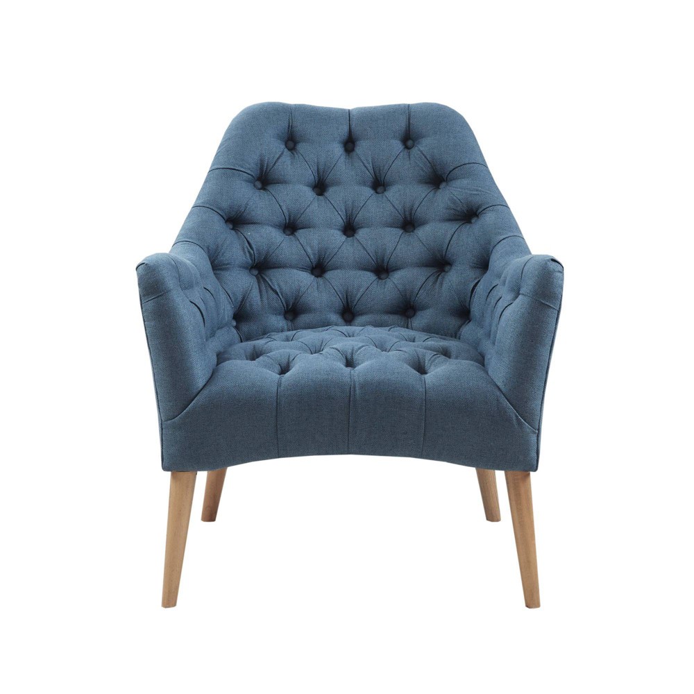Gomes Tufted Accent Chair Blue was $379.99 now $265.99 (30.0% off)