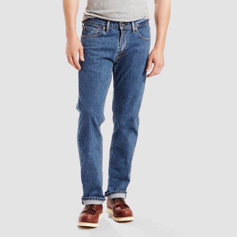 Levi's® Men's 505™ Regular Fit Straight Jeans - Blue Denim 36x34 ...