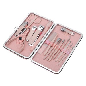 Unique Bargains Durable Round Tail Nail Clippers Set 16 Pcs - 1 of 4