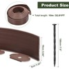 Unique Bargains Flexible Durable Maintenance-Free DIY Landscape Edging 1 Pc - 2 of 4