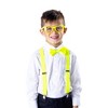 Dress Up America Neon Suspenders Set for Kids - Bowtie, Glasses and Suspenders - 2 of 3