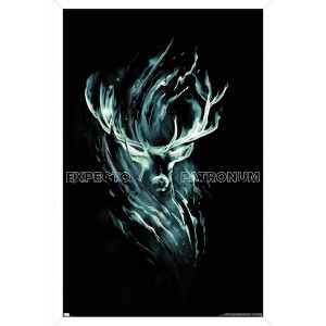 Trends International Harry Potter - Expecto Patronum Magic Framed Wall Poster Prints - 1 of 4