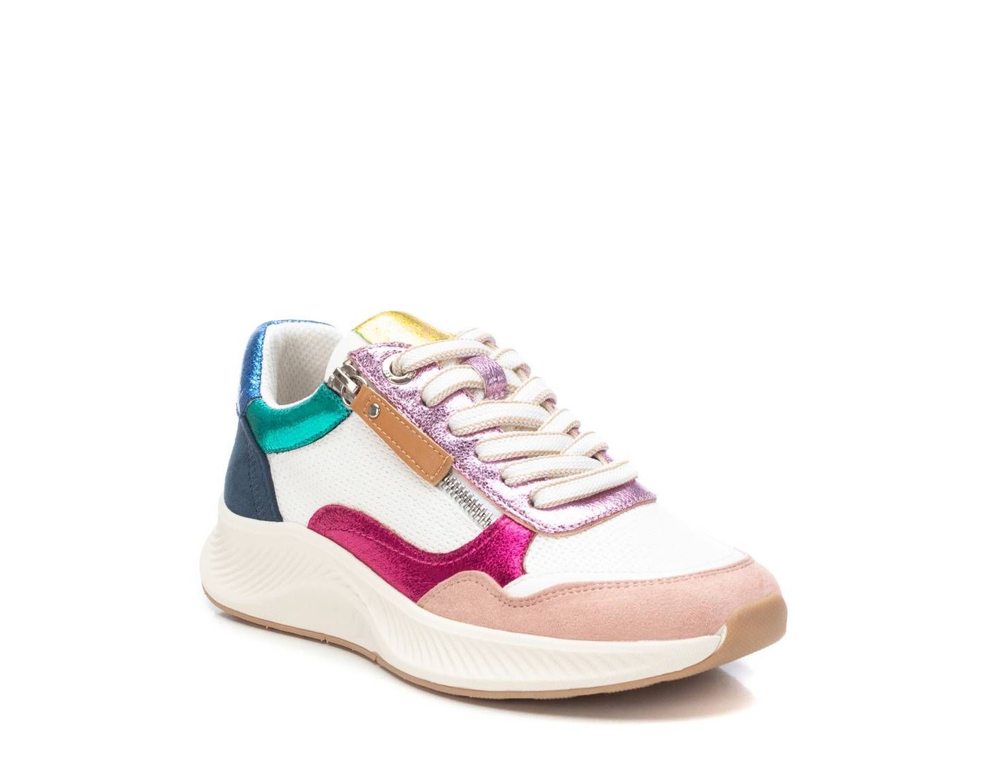 Женские кроссовки XTI Casual Fashion Sneakers 143928 Light pink, цвет: Светлый розовый — фото 3